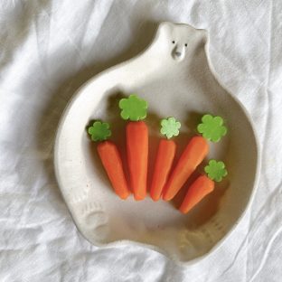 【ピック】人参の葉っぱ大3本小3本セット